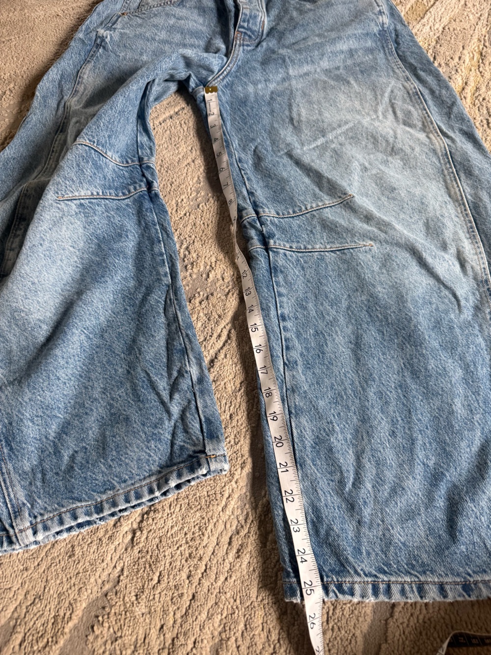 WeThe Free Good Luck Mid Rise Barrel Jeans relaxed slouchy fit 29 - Picture 11 of 15